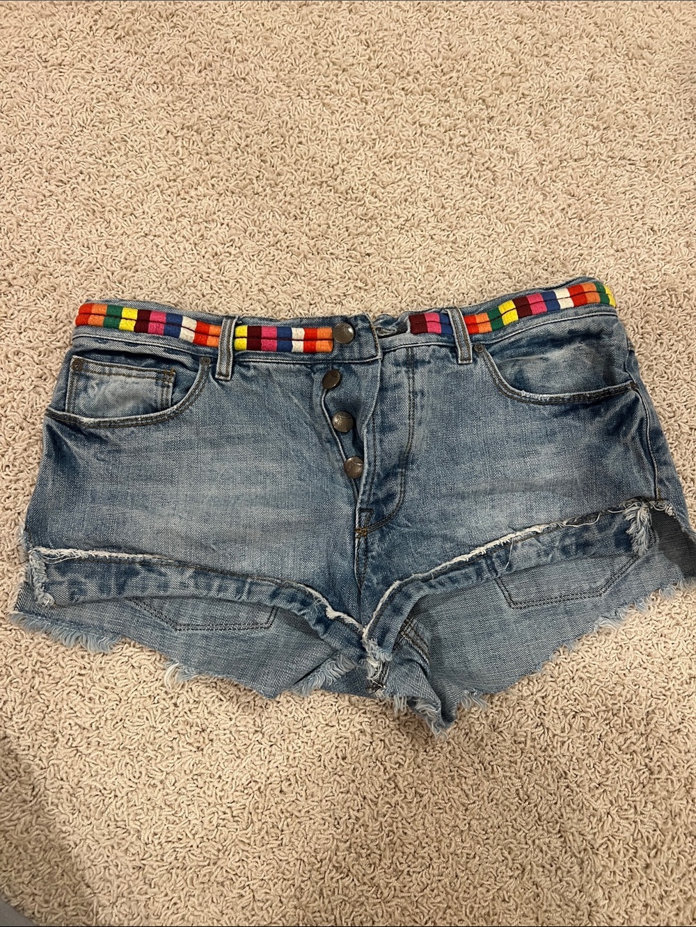 Free people Denim Shorts
